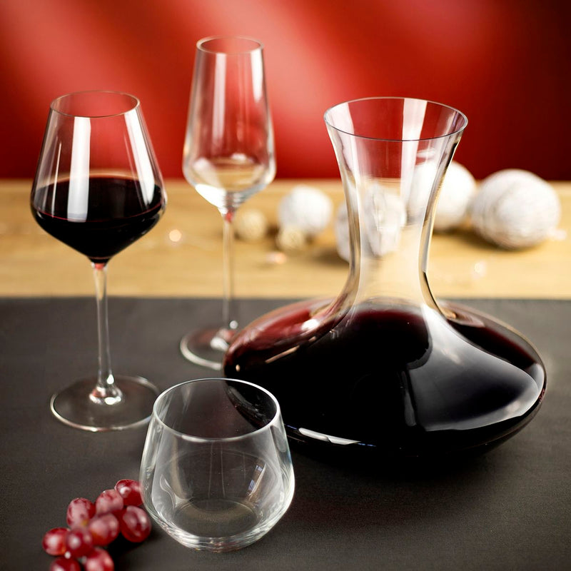 Lot De 8 Verres À Pied - 29cl & 8 Gobelets Hauts - 40cl - Diamantis