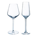 Lot De 8 Verres À Pied - 29cl & 8 Flûtes - 23cl - Diamantis