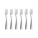 Set De 6 Fourchettes Gâteau - Iris - Inox