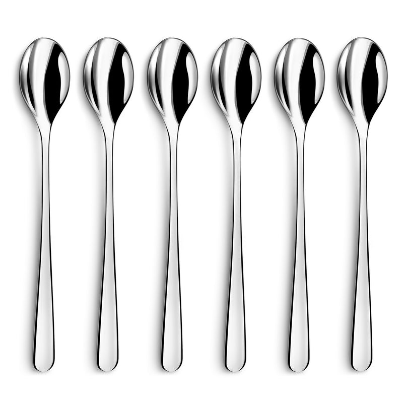 Juego De 6 Cucharas Mazagran - Iris - Acero Inoxidable