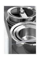 Ycône - Lot 1 Sauteuse Revêtue 24cm + 2 Anses + 1 Couvercle