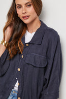 Shirt - Navy - Women