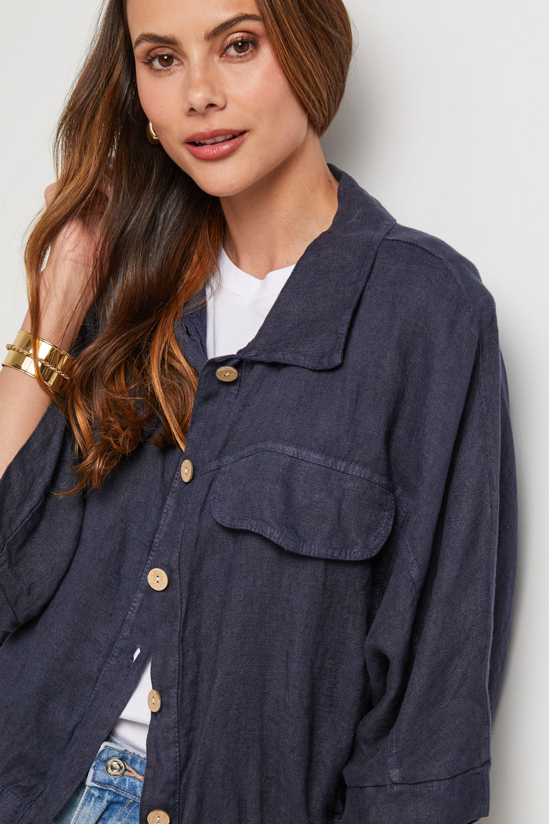 Shirt - Navy - Women