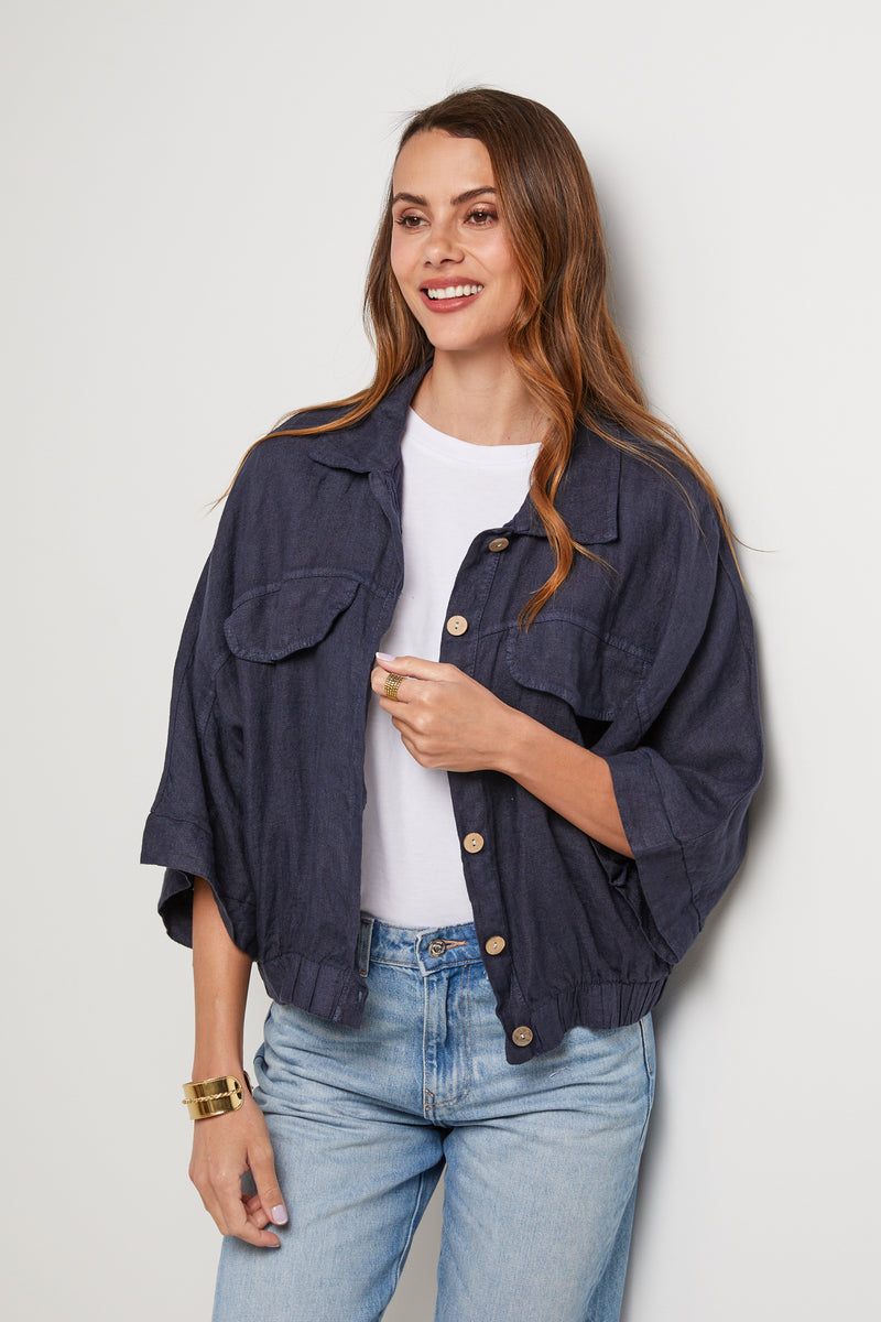 Shirt - Navy - Women