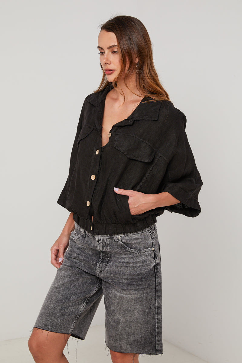 Camisa - Negro - Mujer