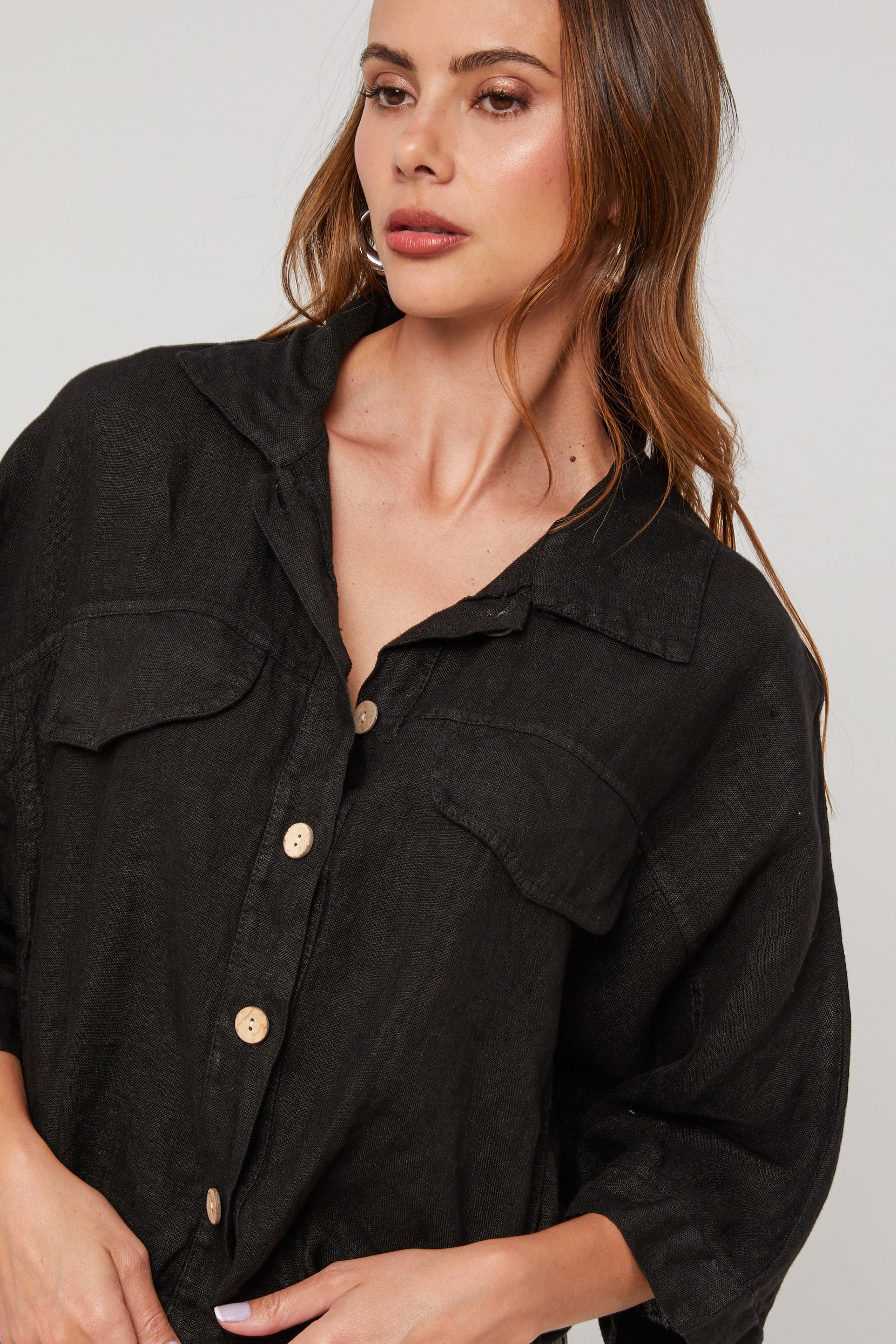 Chemise - Noir - Femme