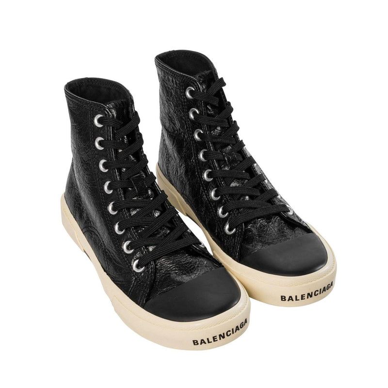 Sneakers - Balenciaga Paris Leather - Black