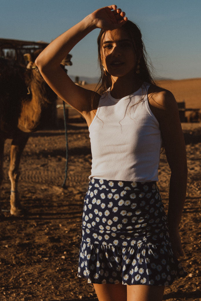 Falda Justine Marguerite Azul
