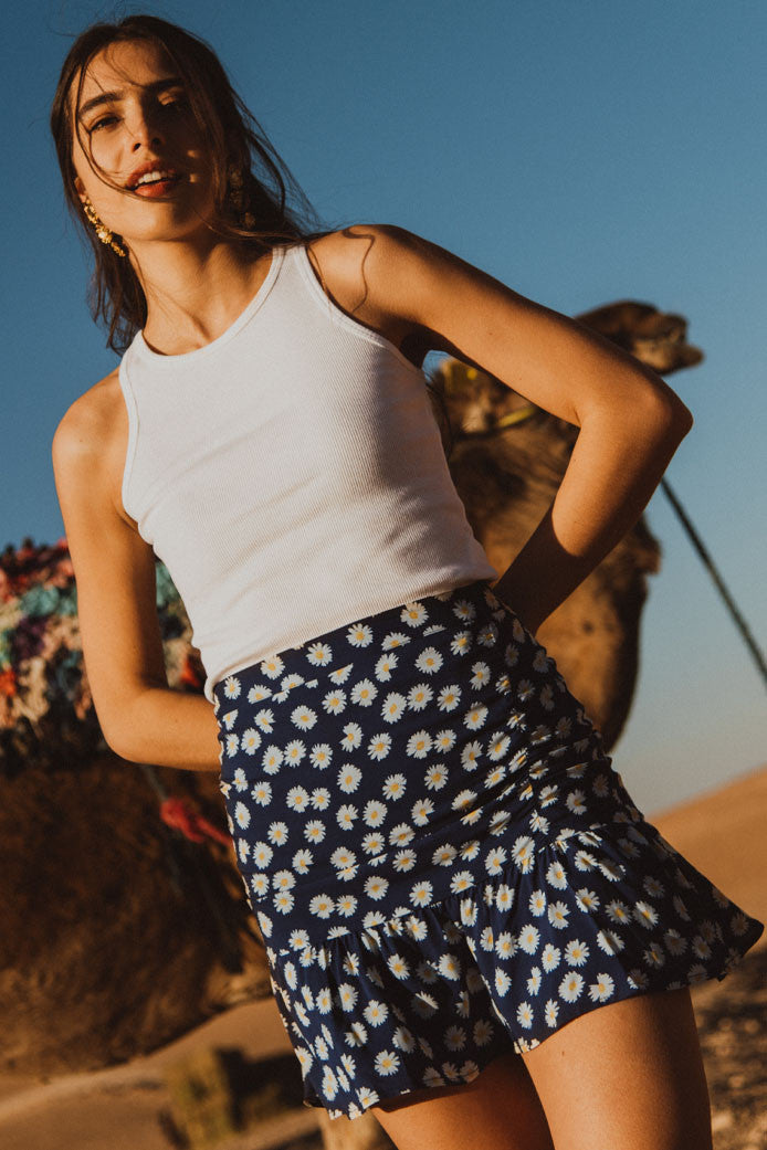 Falda Justine Marguerite Azul