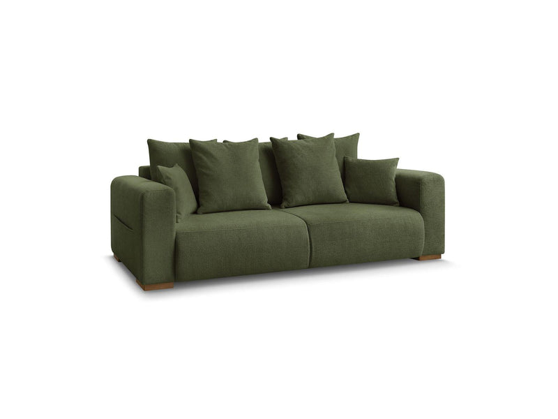 Canapé Droit Fixe 3 Places - Sidonie - Tissu Chiné