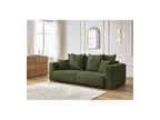 Sidonie - Fixed Straight 3-Seater Sofa - Heathered Fabric