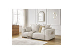 Fixed Straight 2-Seater Sofa - Sidonie - Mottled Fabric