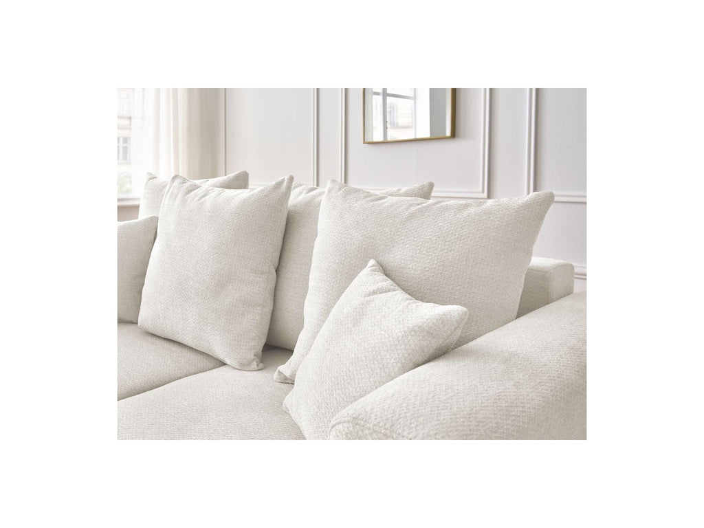 Fixed Straight 2-Seater Sofa - Sidonie - Mottled Fabric