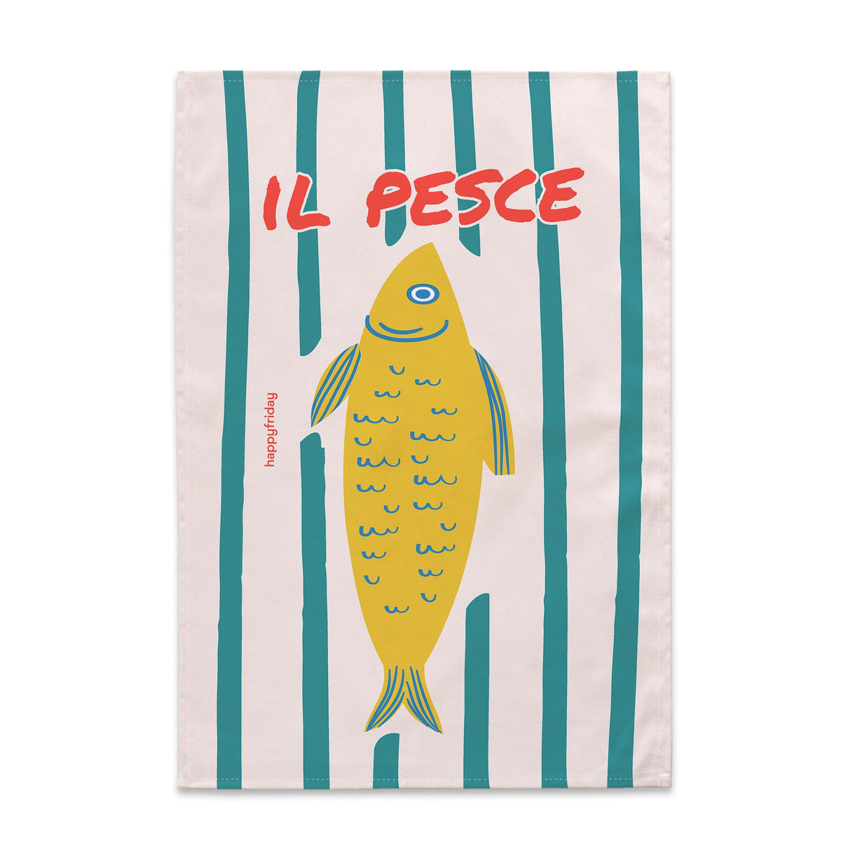Strofinacci (Set di 2) Lemon Fish - Multicolore