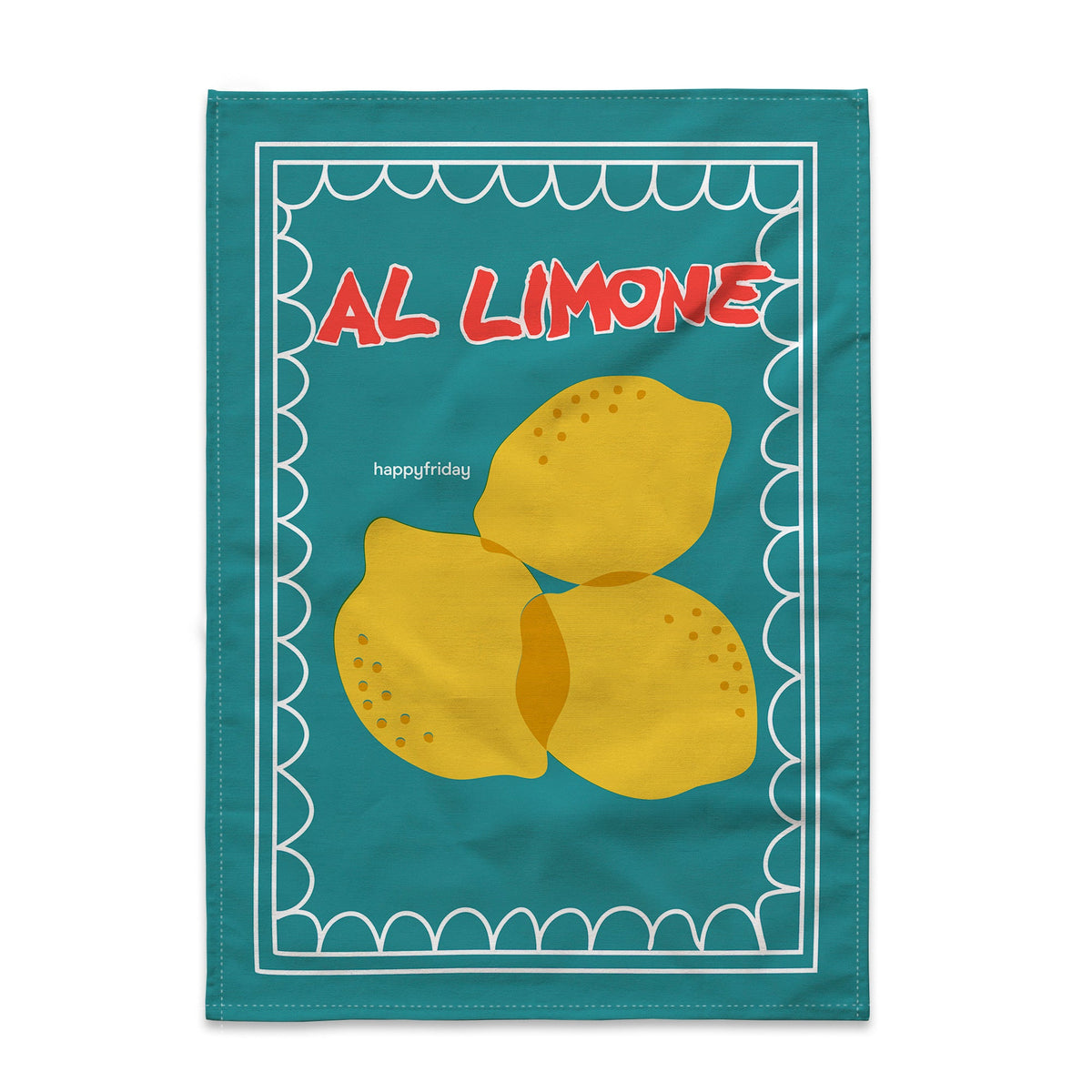 Strofinacci (Set di 2) Lemon Fish - Multicolore