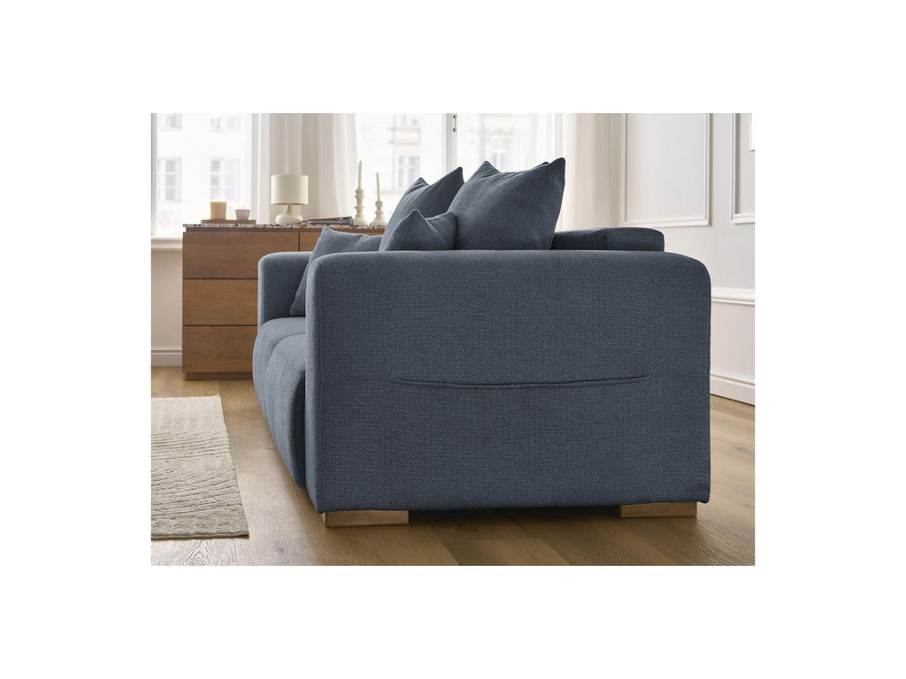 Fixed Straight 2-Seater Sofa - Sidonie - Mottled Fabric