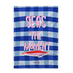 Tea Towel (Set of 2) Seas The Moment - Multicoloured