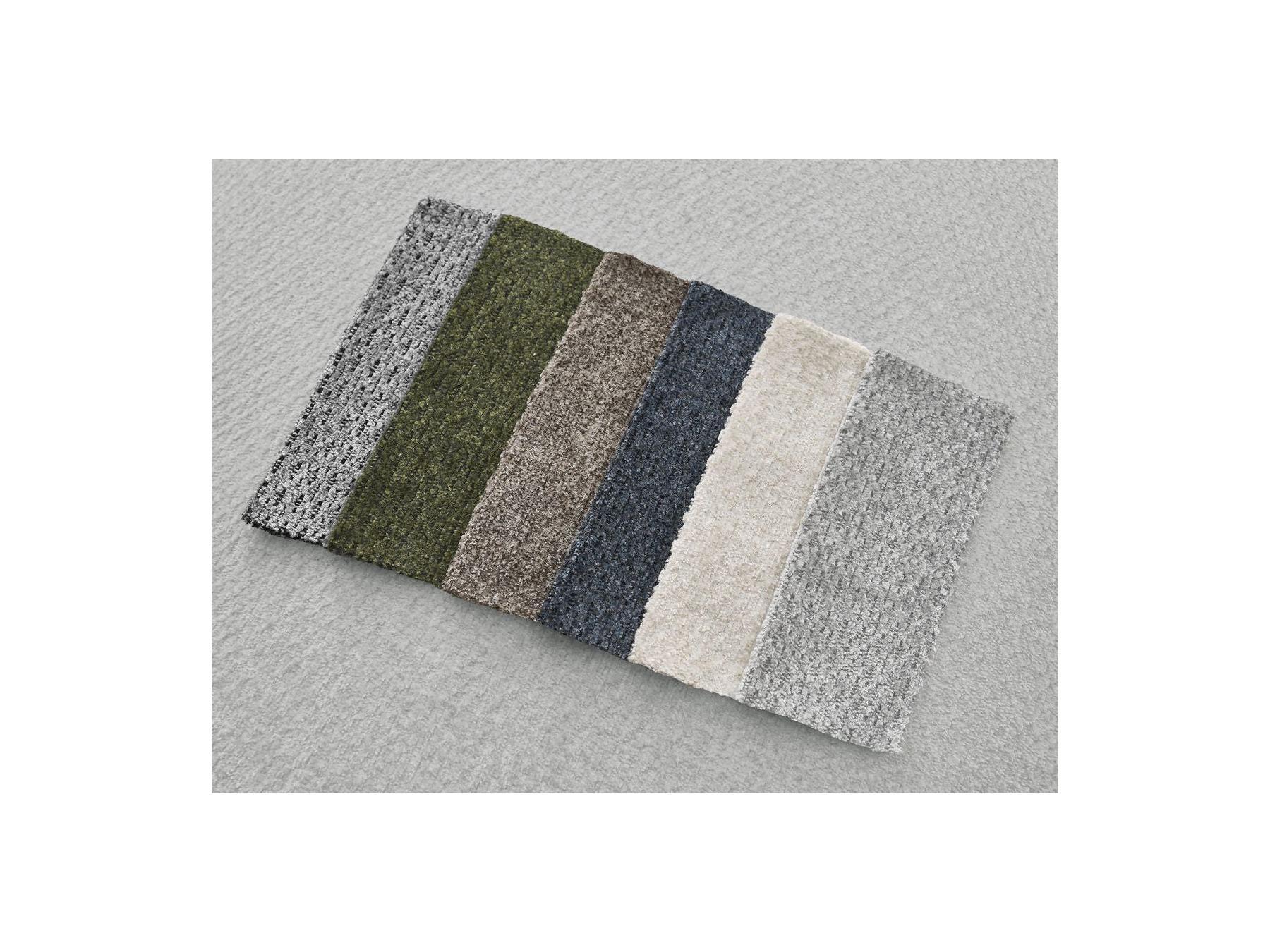 Fixed Straight 2-Seater Sofa - Sidonie - Mottled Fabric
