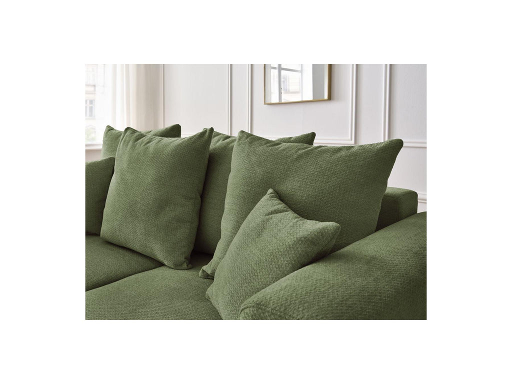 Fixed Straight 2-Seater Sofa - Sidonie - Mottled Fabric
