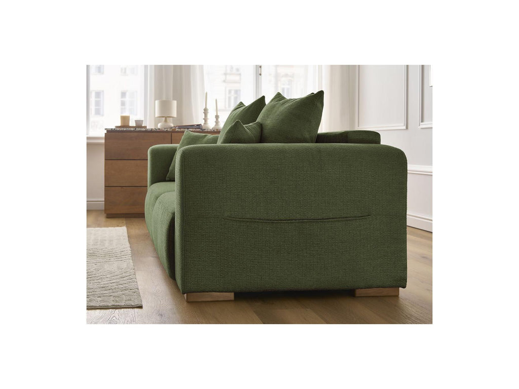Fixed Straight 2-Seater Sofa - Sidonie - Mottled Fabric