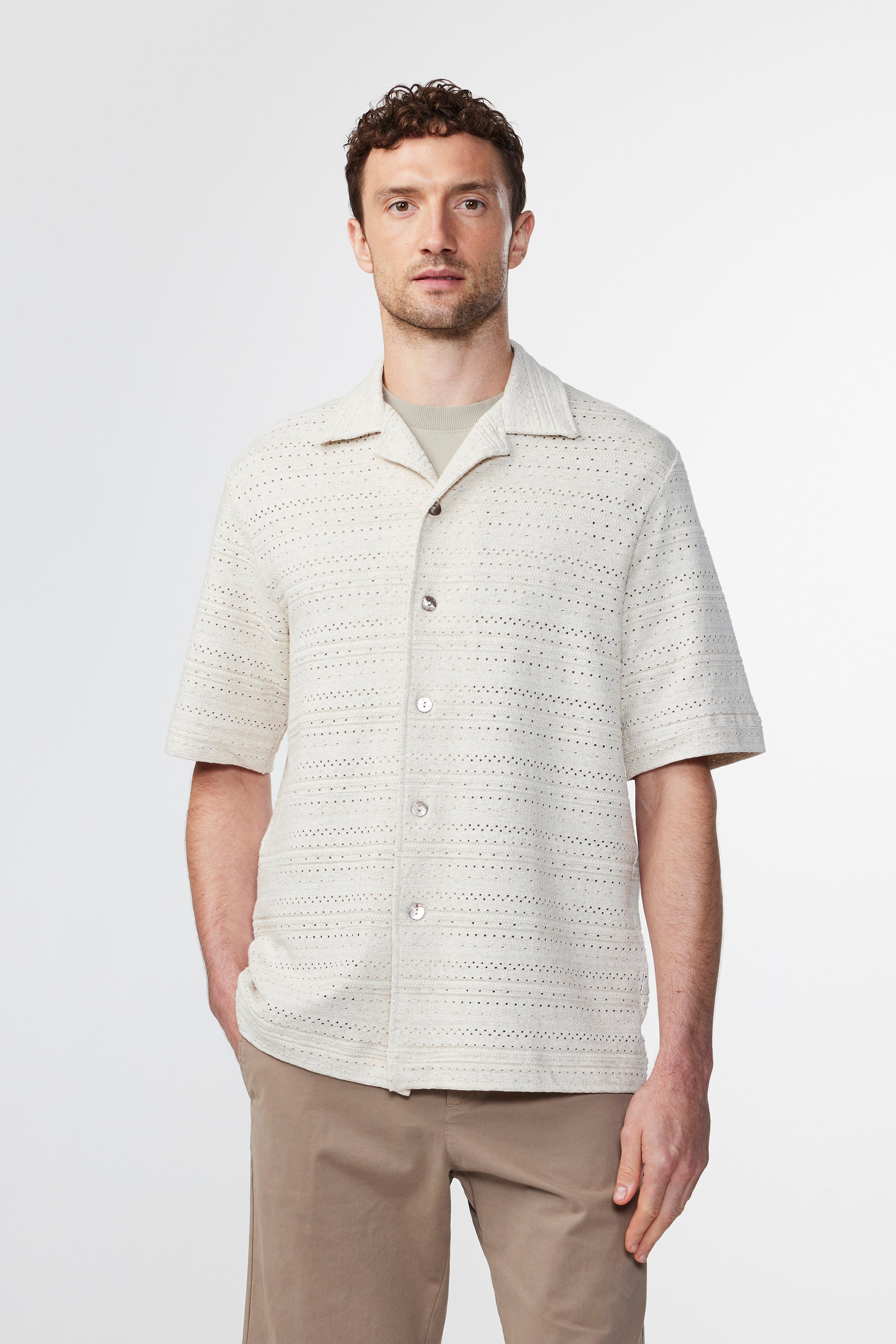 Camisa Julio SS - Crudo