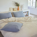 Comforter Cover 100% Linen - Cream