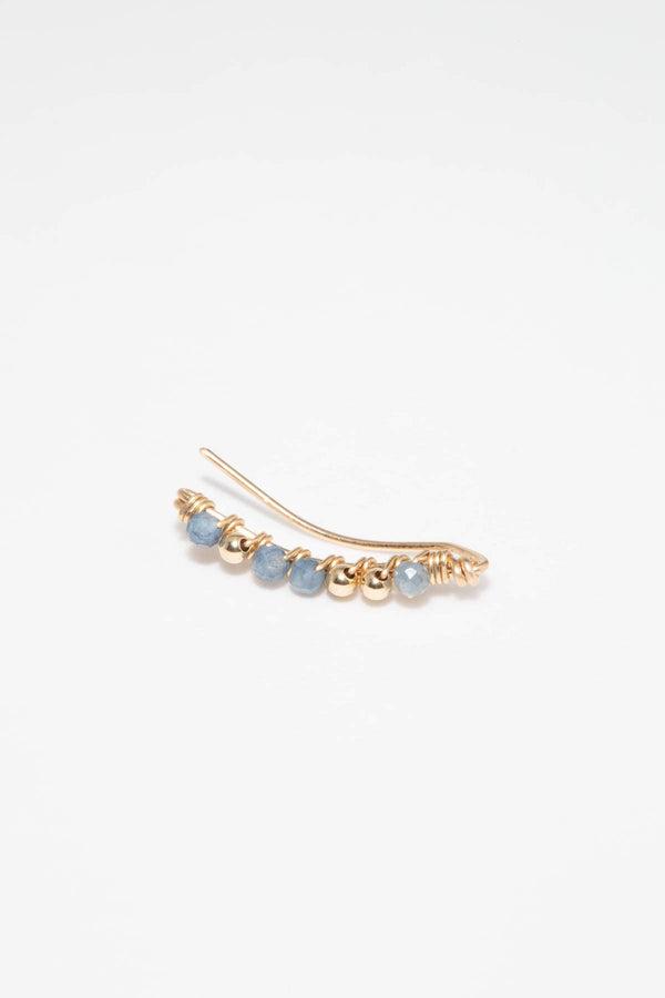 Ear Climber Théa - Saphir