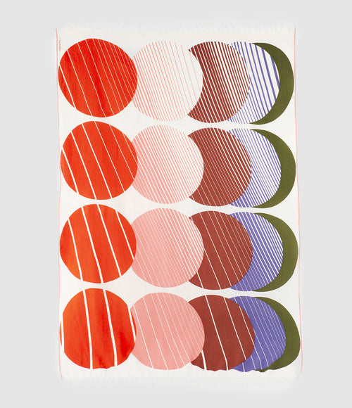 Mapoesie - Fouta Cinétique Orange - Femme