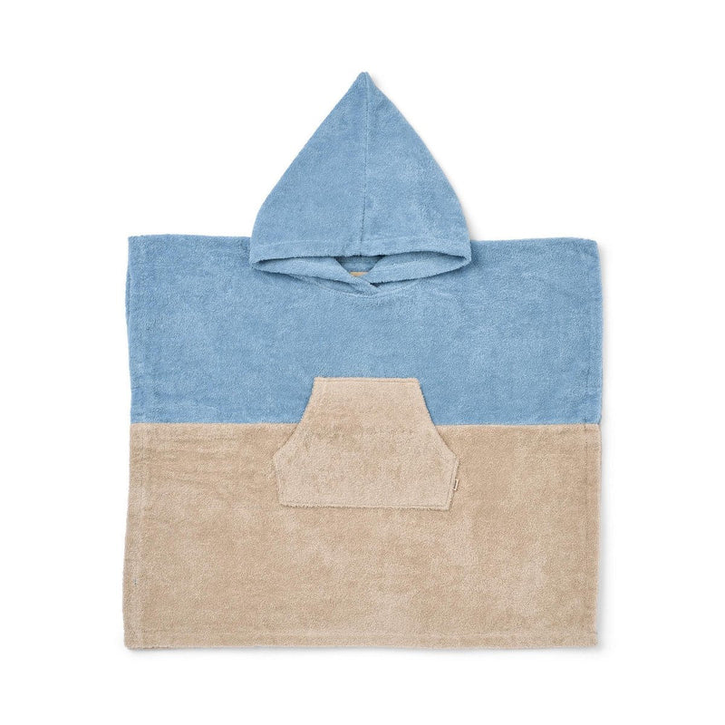 Trigo - Terry Poncho Lille - Azul Verano - Junior