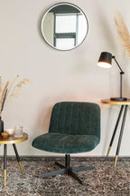 Medium Raj - Mirror - Steel - Black
