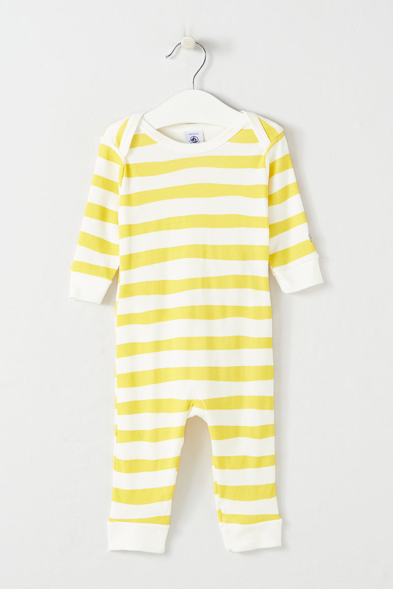 All-in-One - Yellow And White - Baby Boy