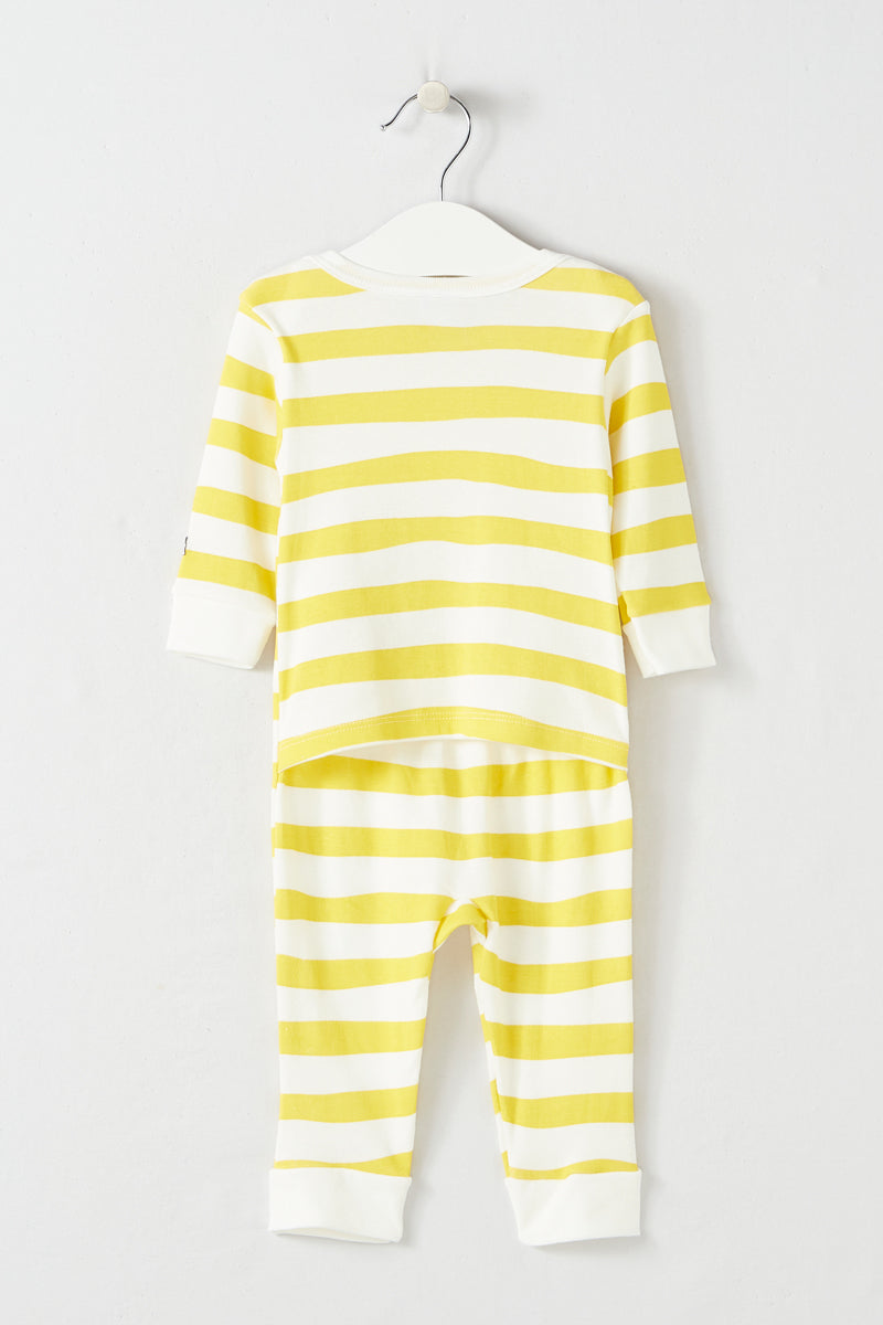 All-in-One - Yellow And White - Baby Boy
