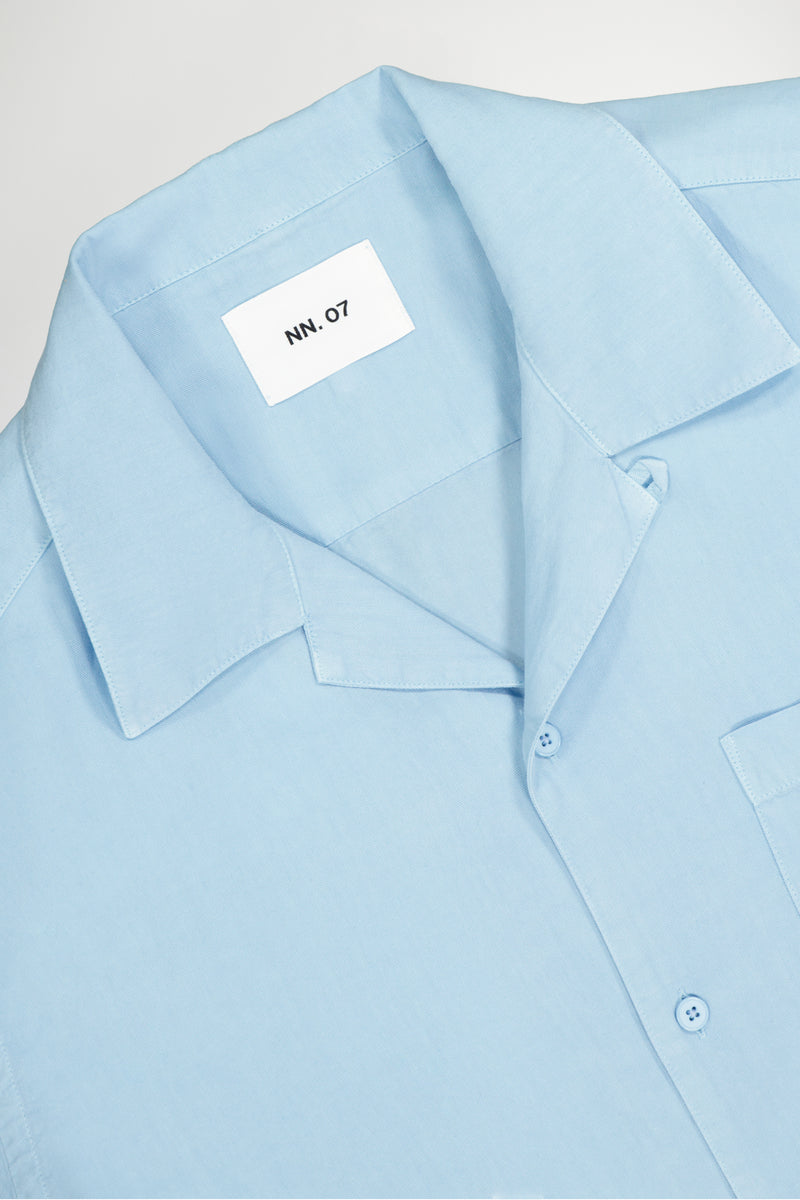 NN07 - Chemise Julio SS - Winter Sky