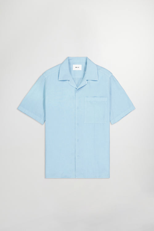 NN07 - Chemise Julio SS - Winter Sky