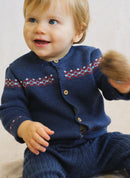 Gilet En Laine Mélangée - Chamonix - Bleu Gris