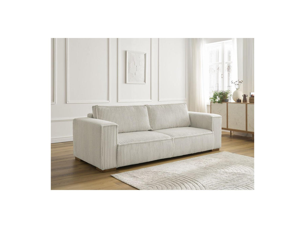 Chelsea - Fixed Straight 3-Seater Sofa - Soft Wide-Rib Corduroy