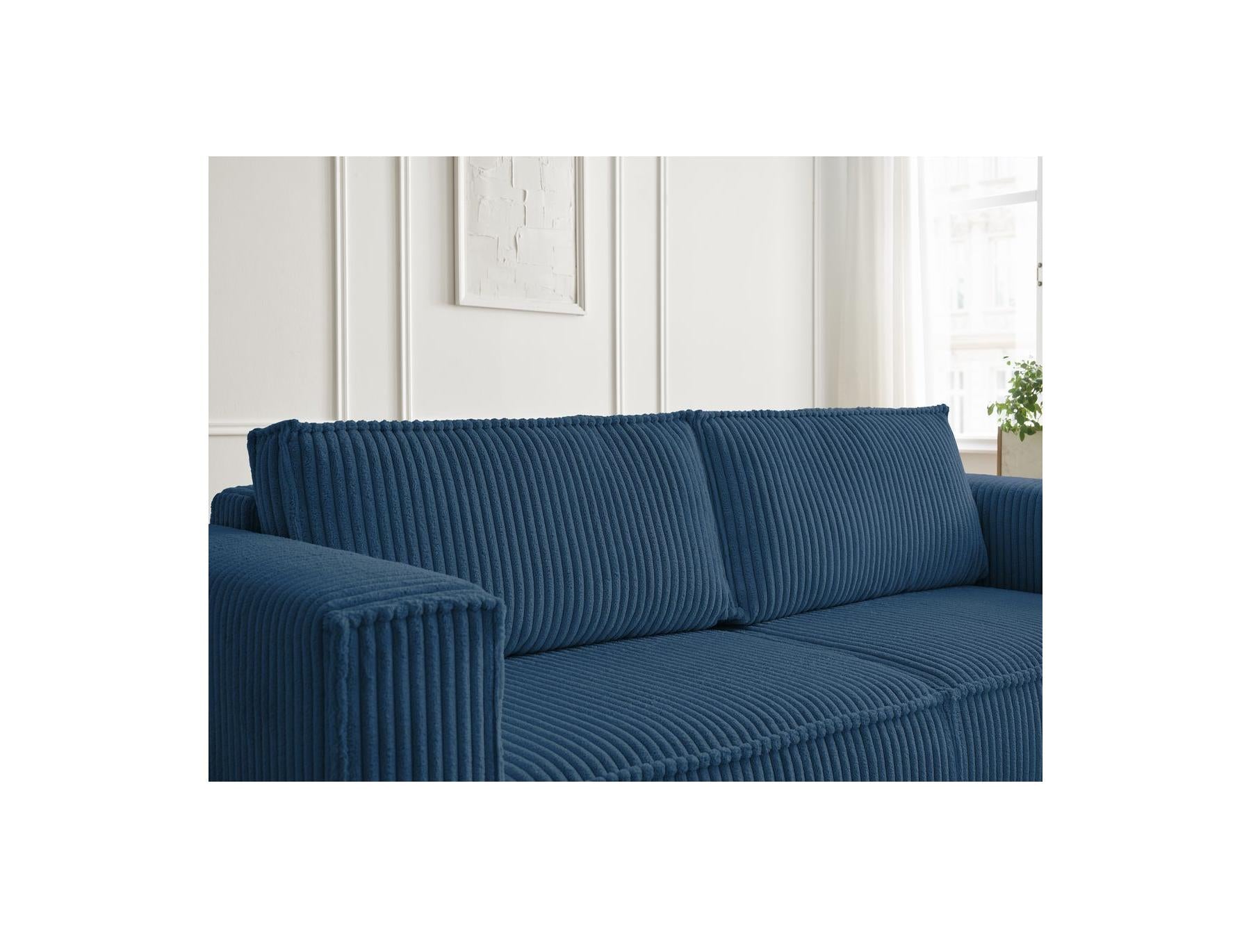 Chelsea - Fixed Straight 3-Seater Sofa - Soft Wide-Rib Corduroy