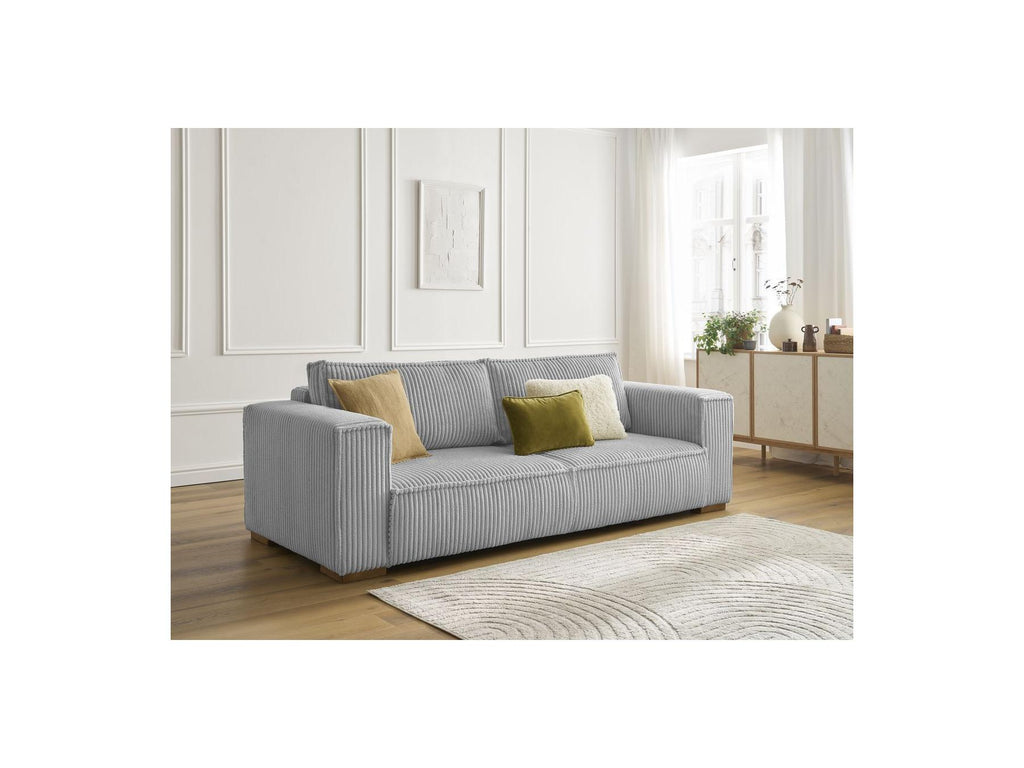 Chelsea - Fixed Straight 3-Seater Sofa - Soft Wide-Rib Corduroy