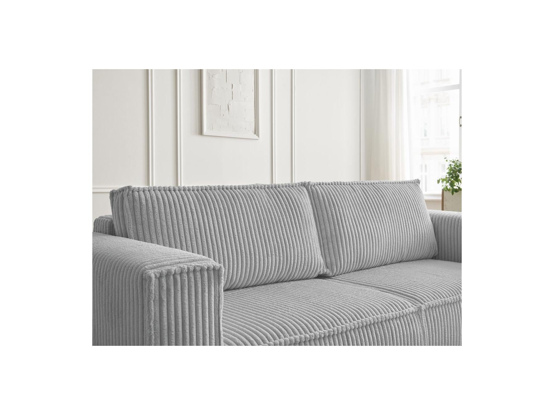 Chelsea - Fixed Straight 3-Seater Sofa - Soft Wide-Rib Corduroy
