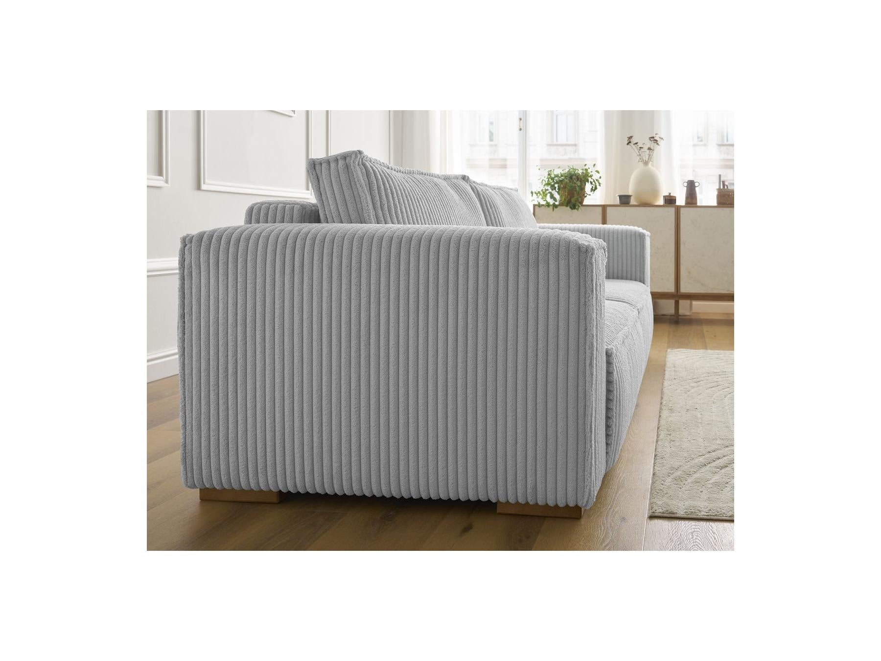Chelsea - Fixed Straight 3-Seater Sofa - Soft Wide-Rib Corduroy
