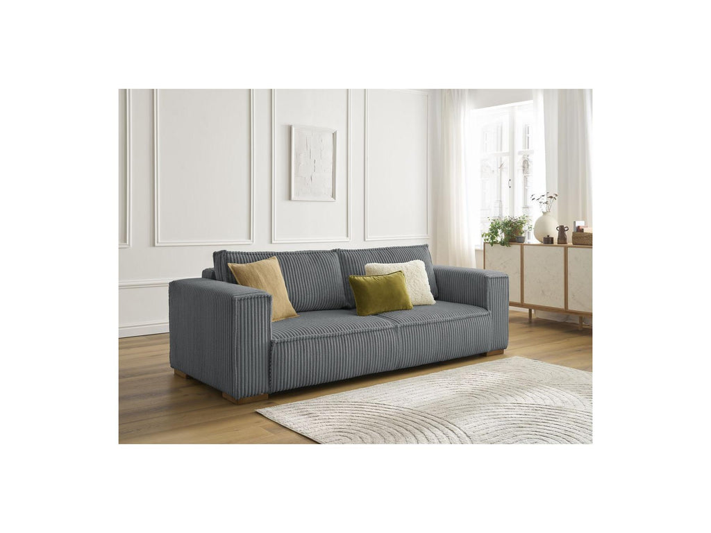 Chelsea - Fixed Straight 3-Seater Sofa - Soft Wide-Rib Corduroy