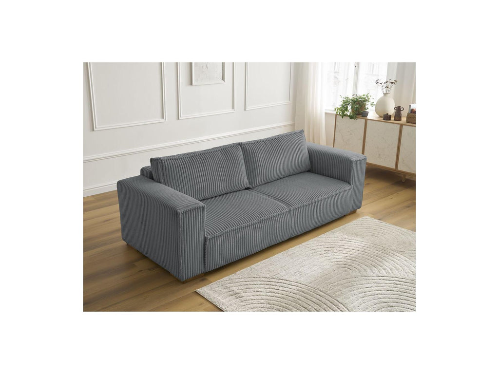 Chelsea - Fixed Straight 3-Seater Sofa - Soft Wide-Rib Corduroy