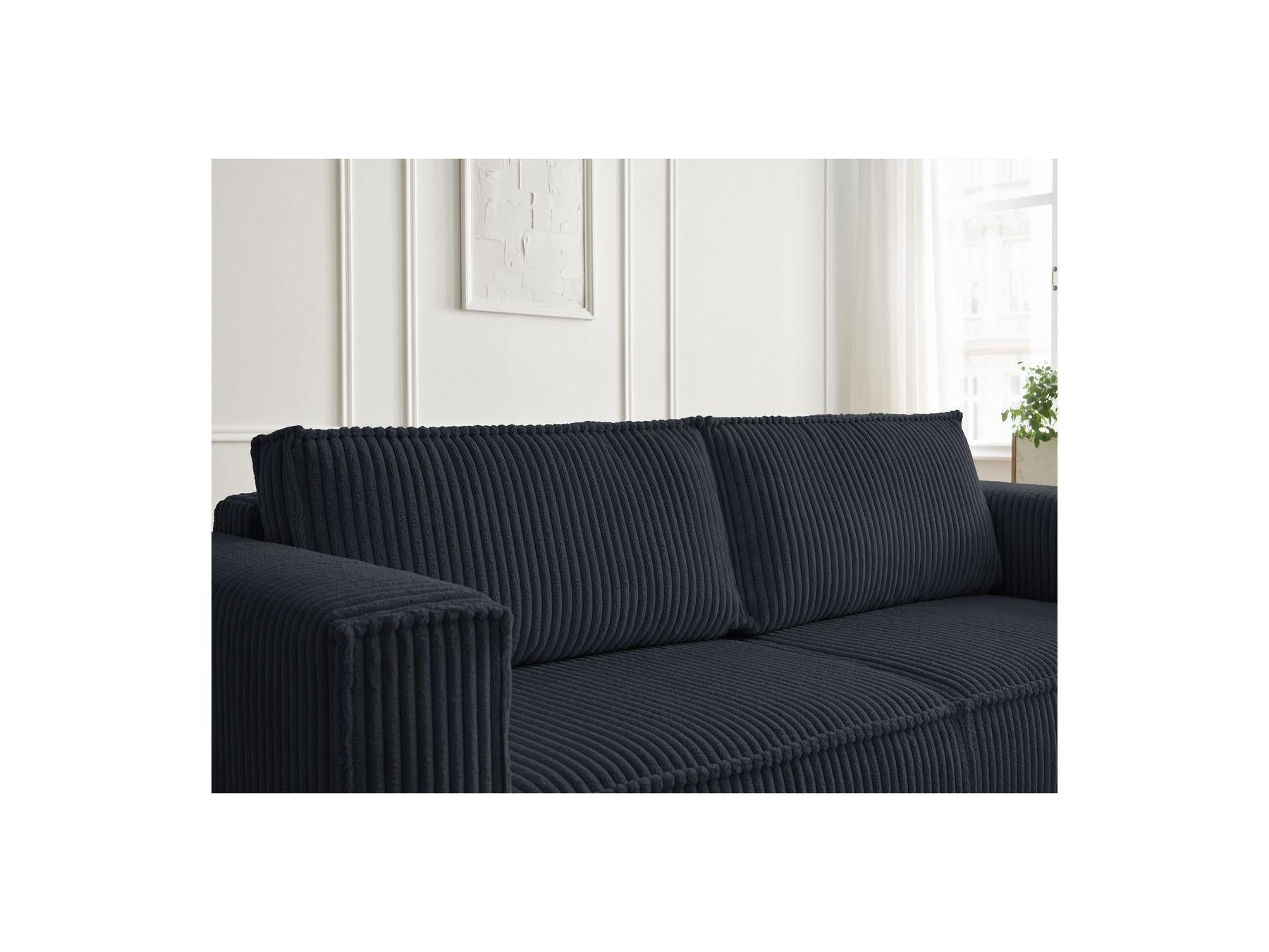 Chelsea - Fixed Straight 3-Seater Sofa - Soft Wide-Rib Corduroy