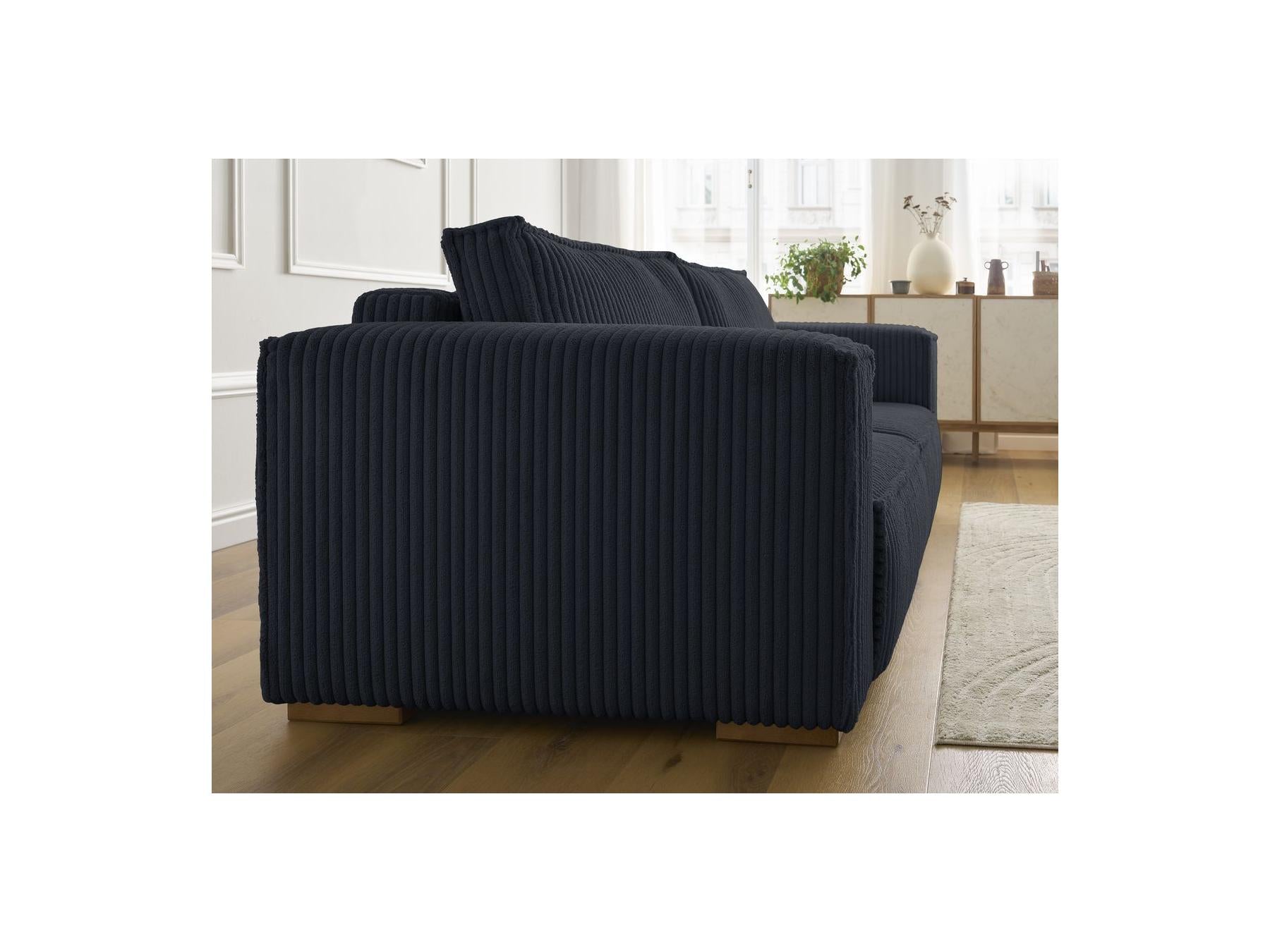 Chelsea - Fixed Straight 3-Seater Sofa - Soft Wide-Rib Corduroy