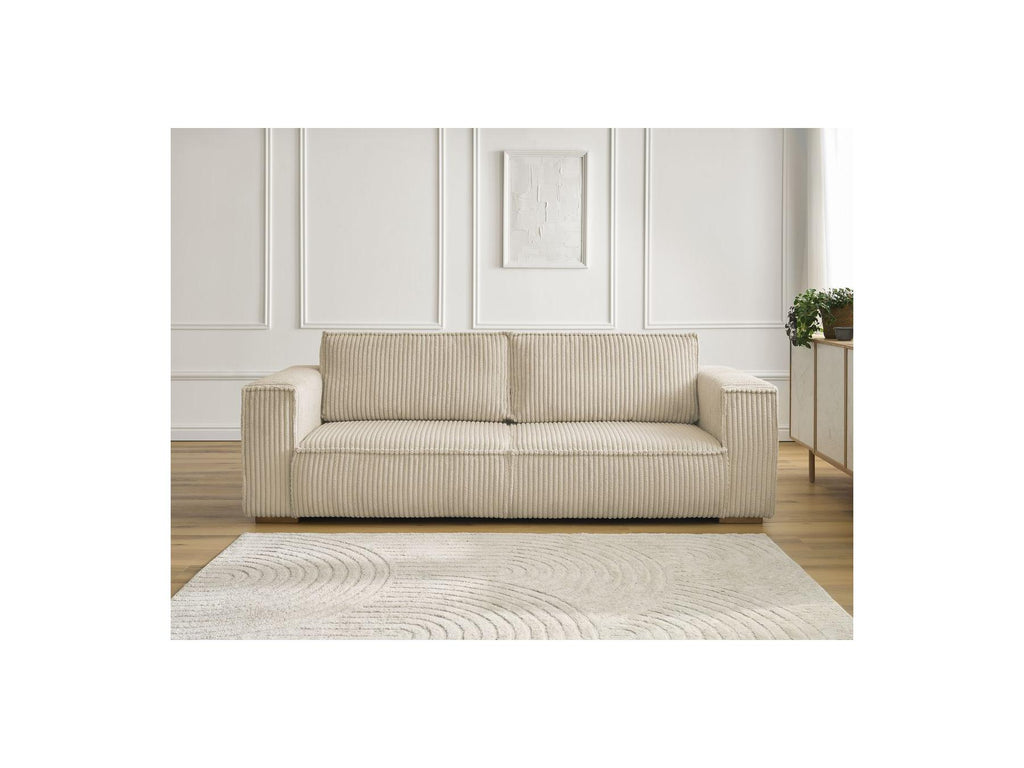 Chelsea - Fixed Straight 3-Seater Sofa - Soft Wide-Rib Corduroy