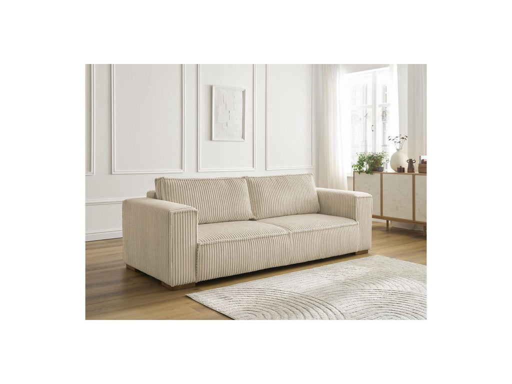 Chelsea - Fixed Straight 3-Seater Sofa - Soft Wide-Rib Corduroy