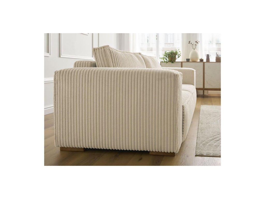 Chelsea - Fixed Straight 3-Seater Sofa - Soft Wide-Rib Corduroy