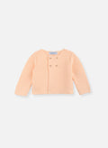 Cardigan En Coton Bio - Saumon