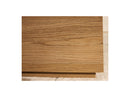 Ferret - Table Basse Avec Tiroir - Effet Tasseaux De Bois
