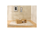 Ferret - Coffee Table with Drawer - Wooden Slat Effect